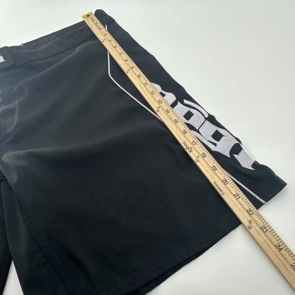 Nogi Volt‎ Shorts Men's XXL Black Heavy Stitch Grappling Jiu Jitsu BJJ MMA UFC